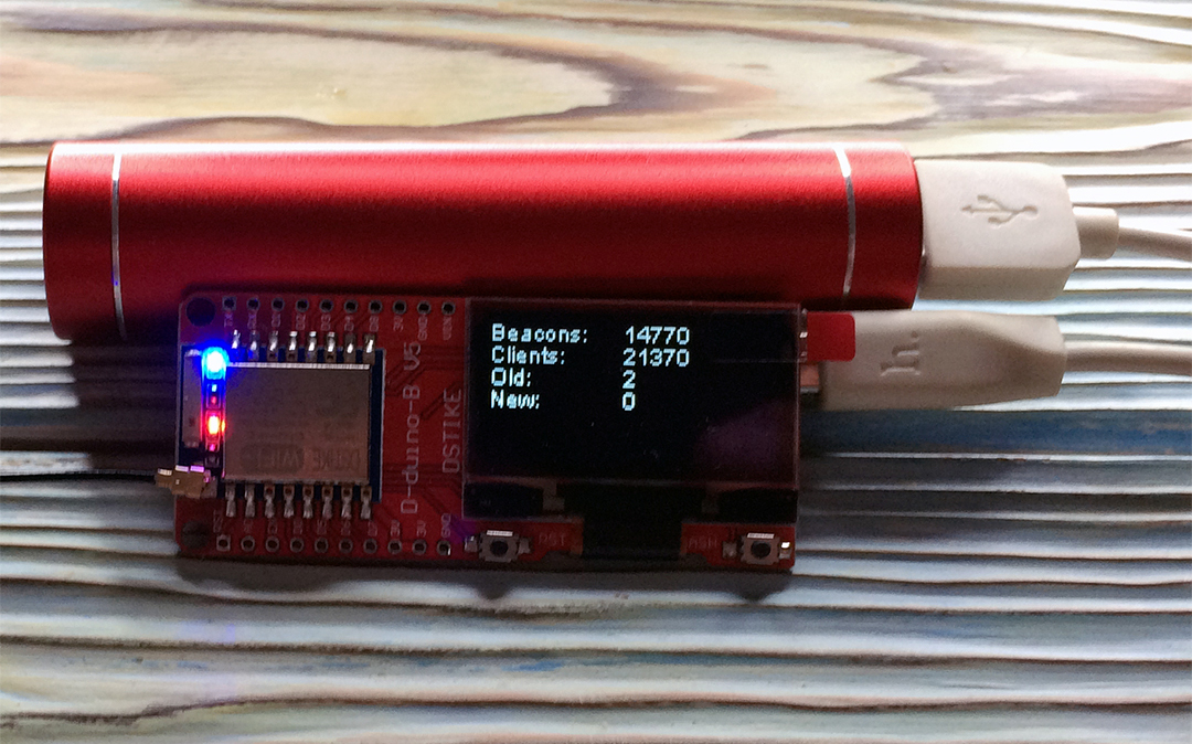 Устройство для сбора MAC адресов